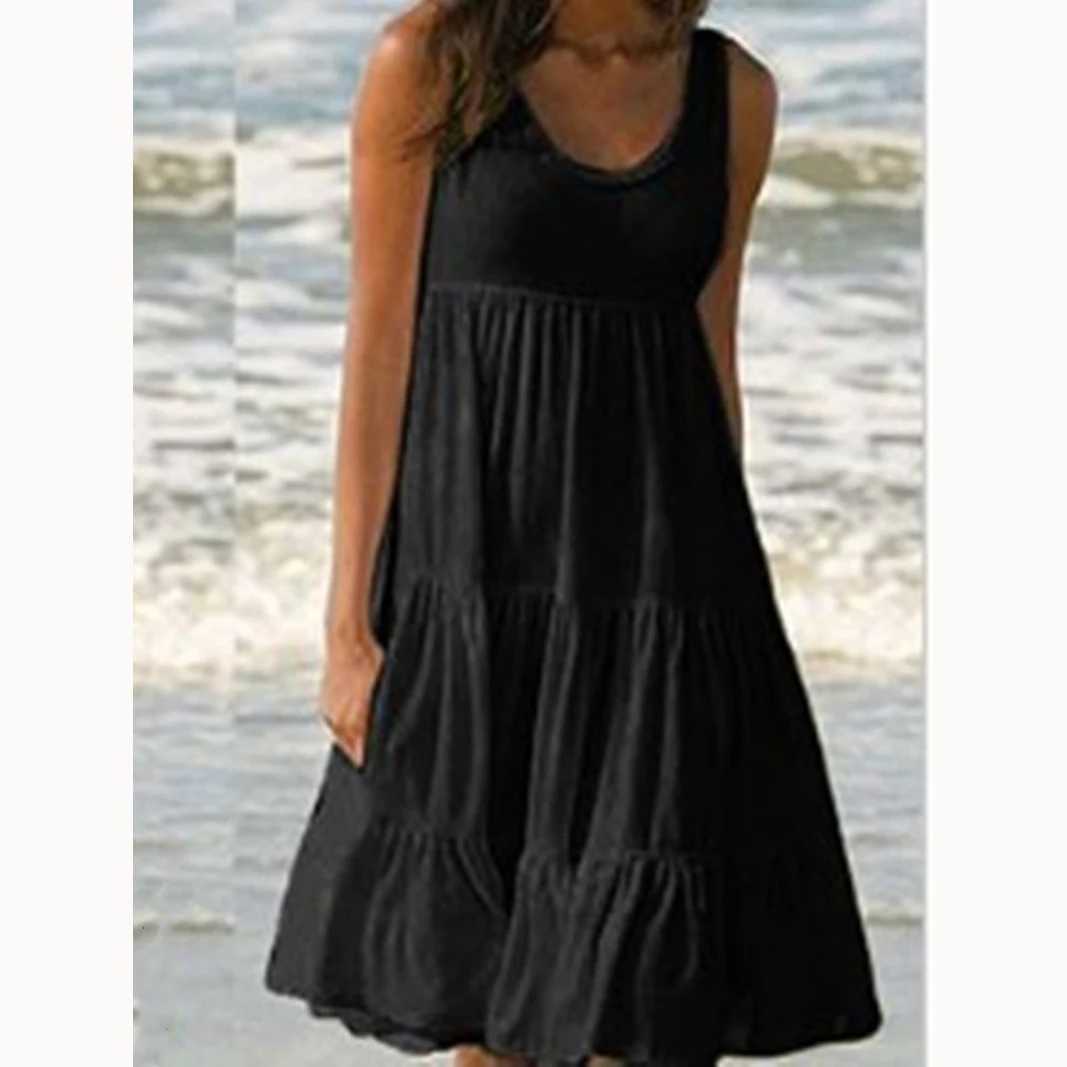 Sexy Suspender Dress Womens Fashon Chic Solid Bodycon Sleeveless Backless Slit Gown Party Nightclub Midi Dresses Female M260304