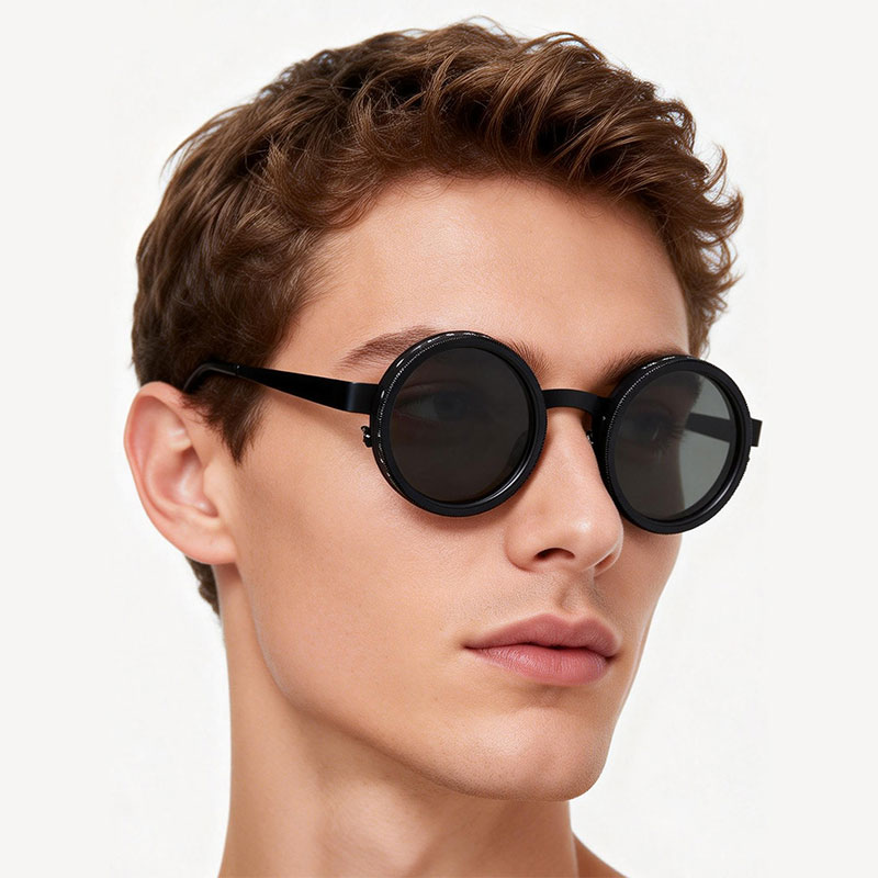 Adjustable dimming sunglasses, fishing driving filters, retro glasses, UV resistant polarized sunglasses