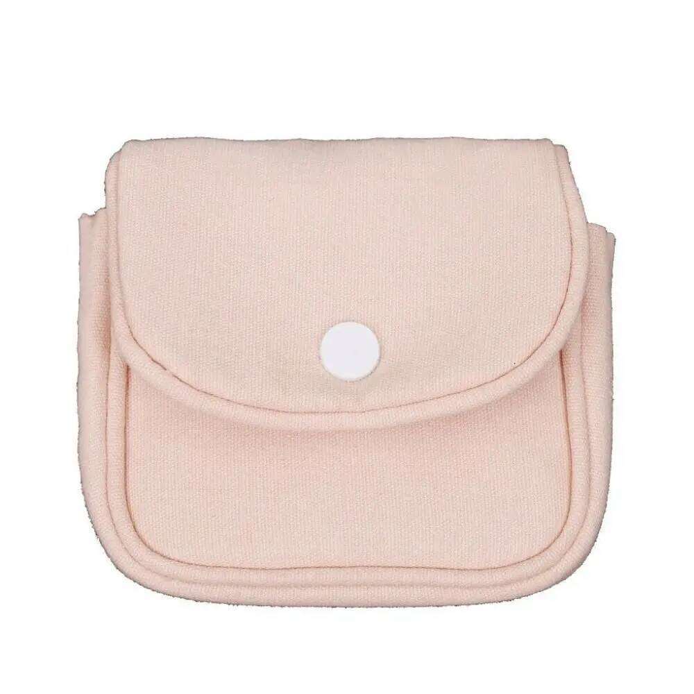 Canvas Mini Coin Purse Solid Color Organizer Student Simplicity Wallet Headphone Bag Key Case Portable Card Holder C260304