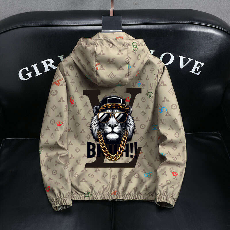 New Autumn Casual Men's Jacket, Hooded Loose Top, Cross-Border Foreign Trade Dropshipping - view 5
