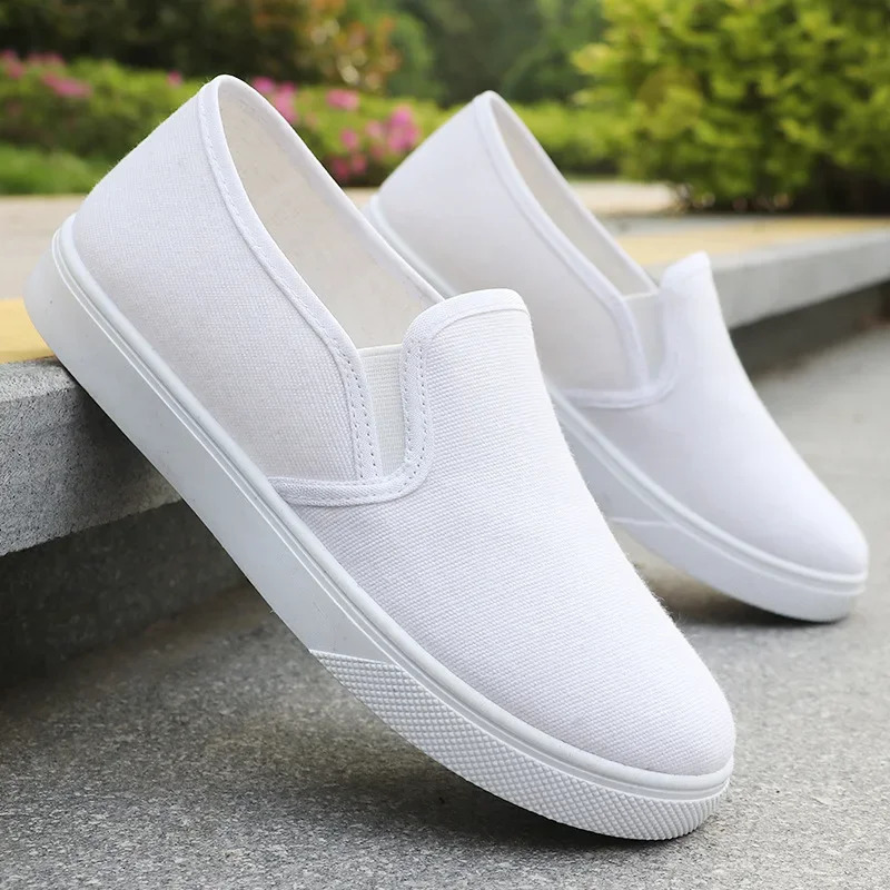 Womens Shoes Summer Breathable Traditional Cloth Shoes Non Slip White 260305