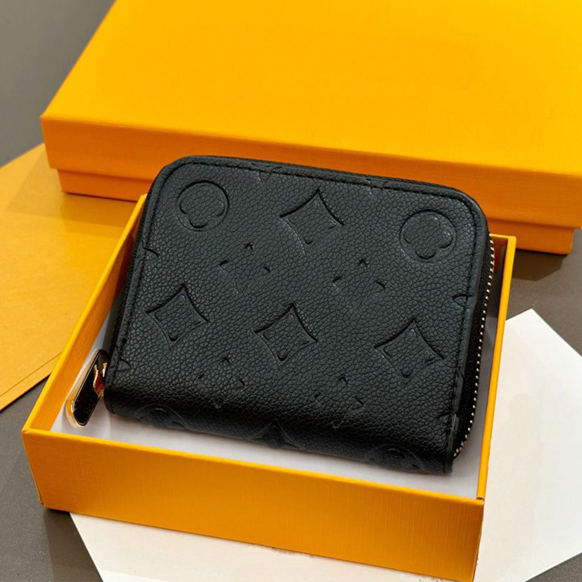 Designer Wallet Fashion Luxury Brown Spending Wallet Long Wallet Women's Cardbag