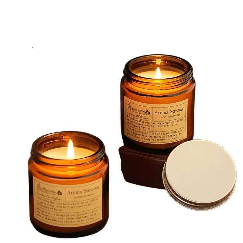 Aromatic candles Incense Indoor Long lasting Bedroom Fragrance Essential Oil Aromatherapy Candle W260304