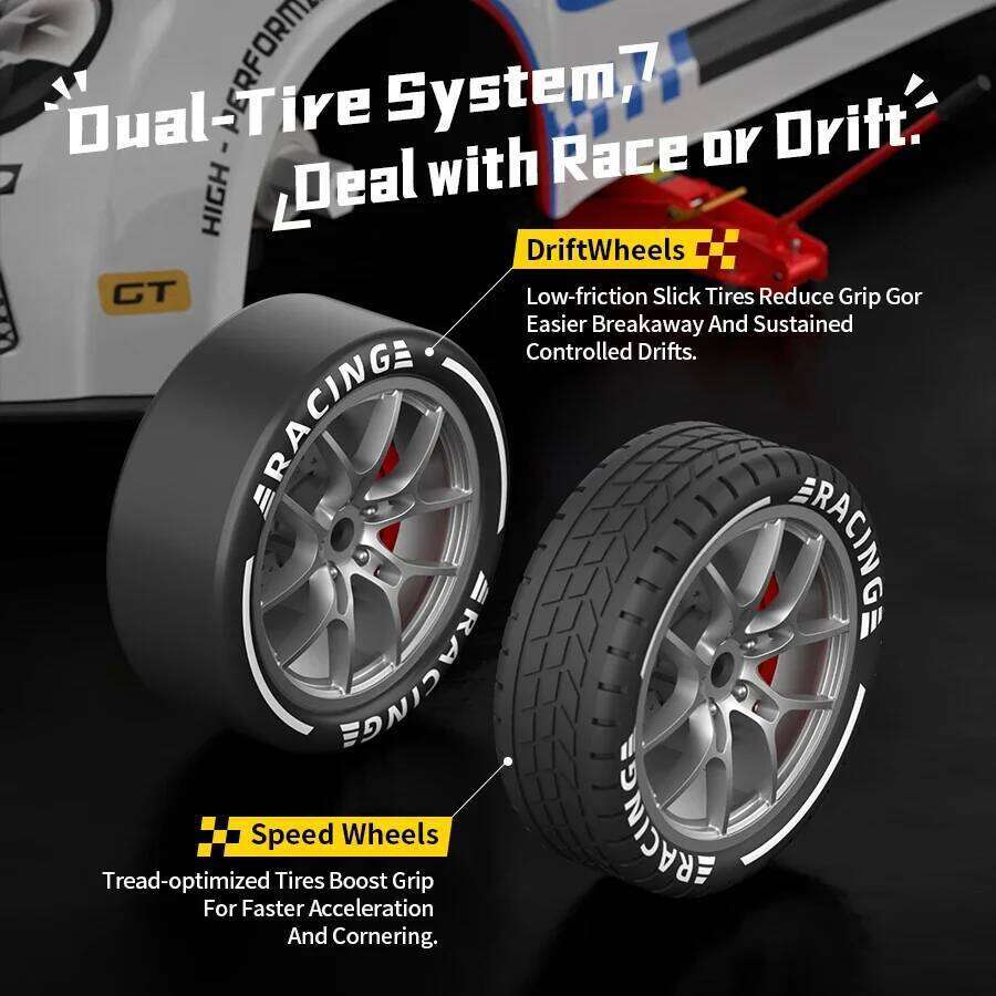 Rc Sports High Speed 1/16 4Wd Racing Remote Control Drift Car Professional Sportscar Acceleration Children's Electric Toy Z260303