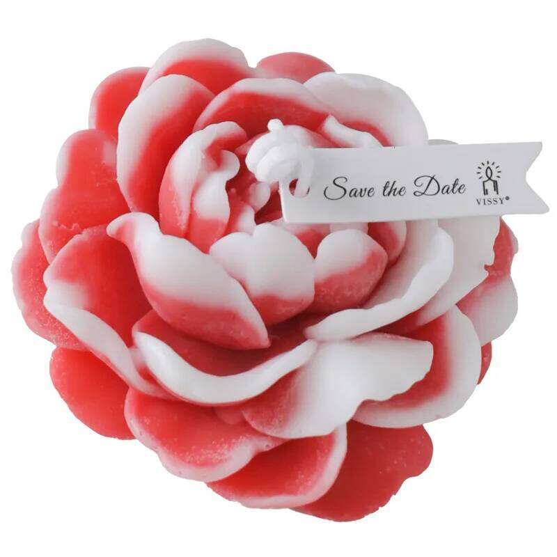 Handmade Jasmine Scented Soy Wax Candles Aromatherapy Birthday Candle for Wedding Party Home Decoration Photo Props W260304