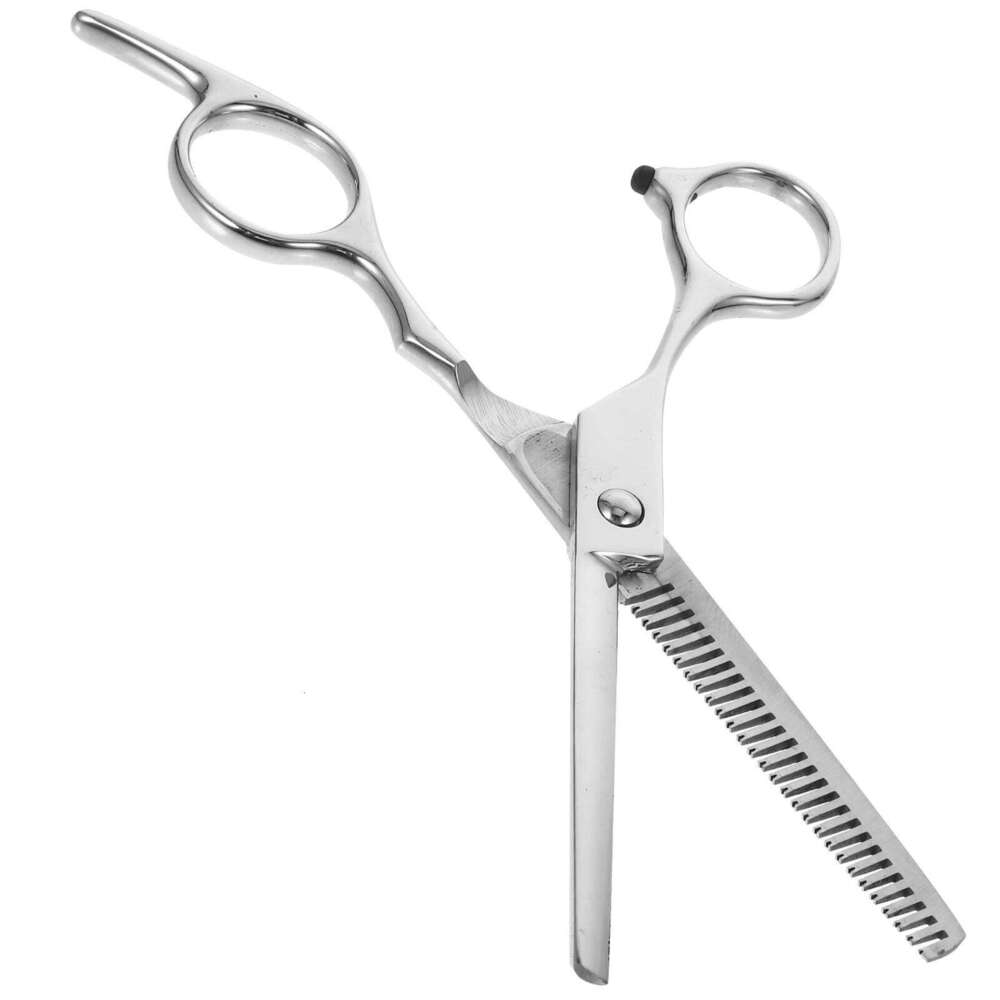 Hairdressing Scissors 10% V Tooth Professional Barber For Salon Home Use Thin Cutting Tools Hair Shears Kit H260303