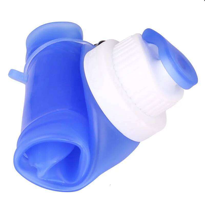 500ml Portable Foldable Cup Student Soft Silicone Outdoor Sports Cycling Water Bottle S260303