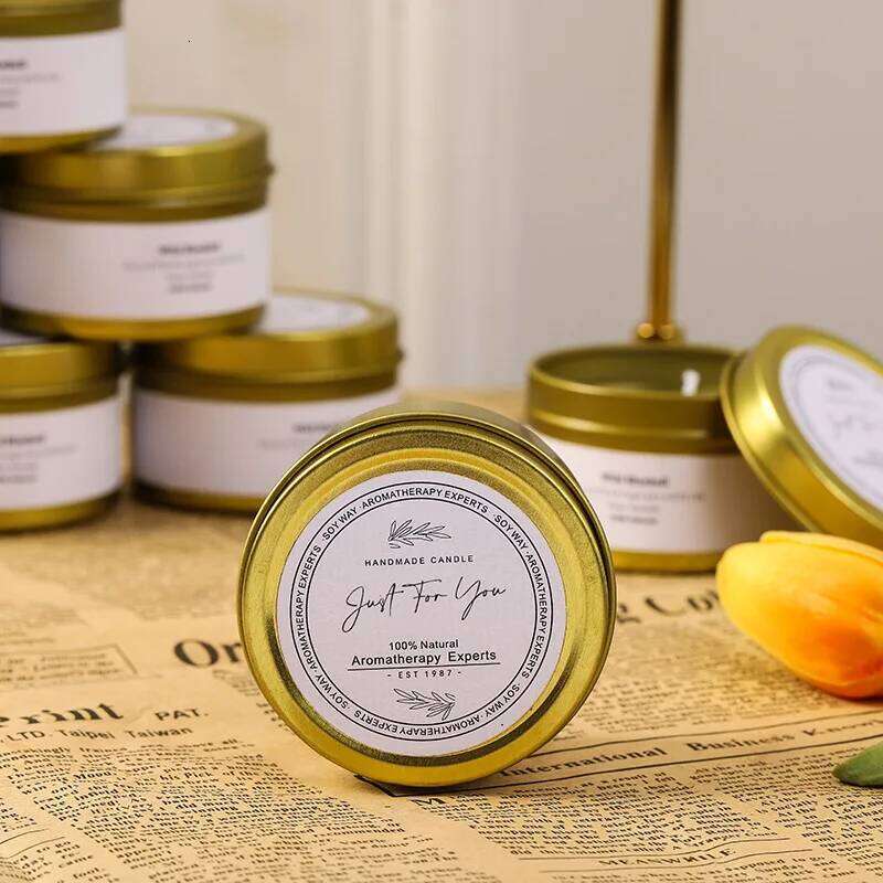 Wholesale Creative Handheld Gift Handmade Smokeless Soy Wax Essential Oil Aromatherapy Candles W260304