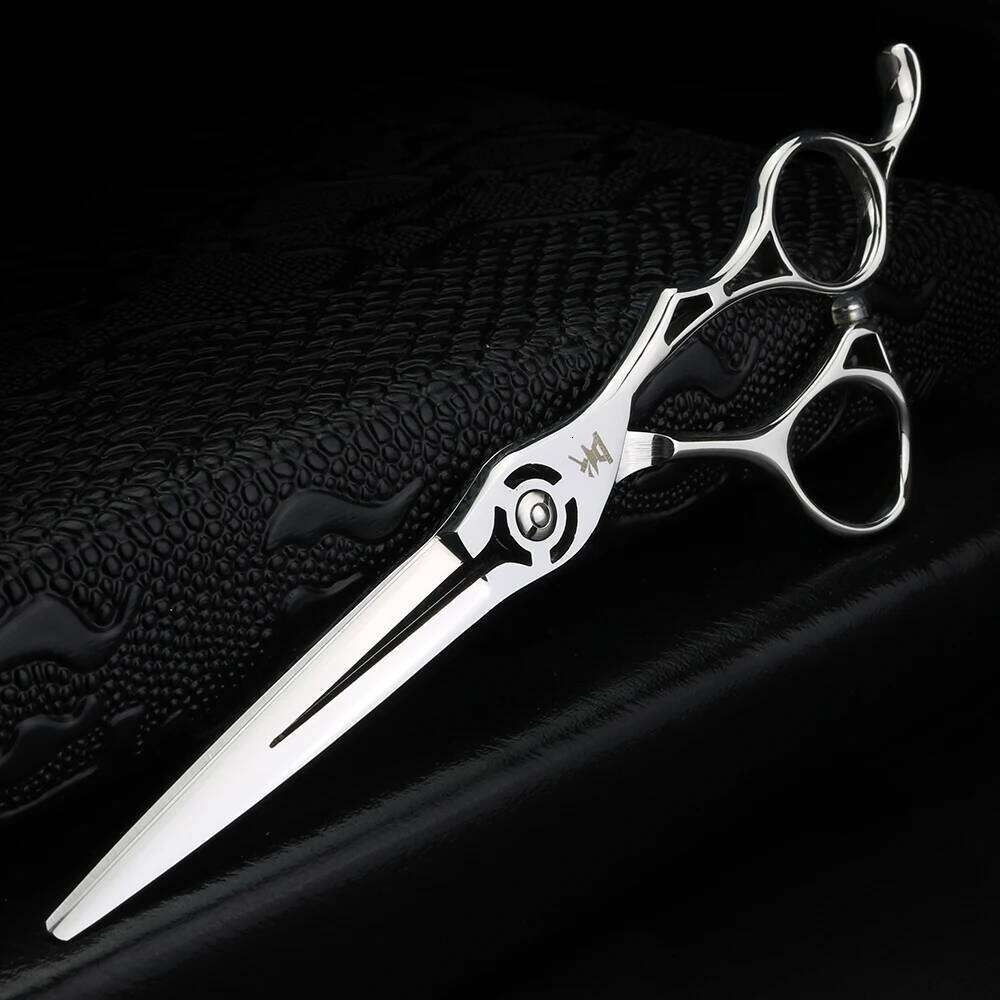 XUANFENG 6-inch hollow handle scissors, hairdresser cutting and thin scissors made of 440c steel H260303
