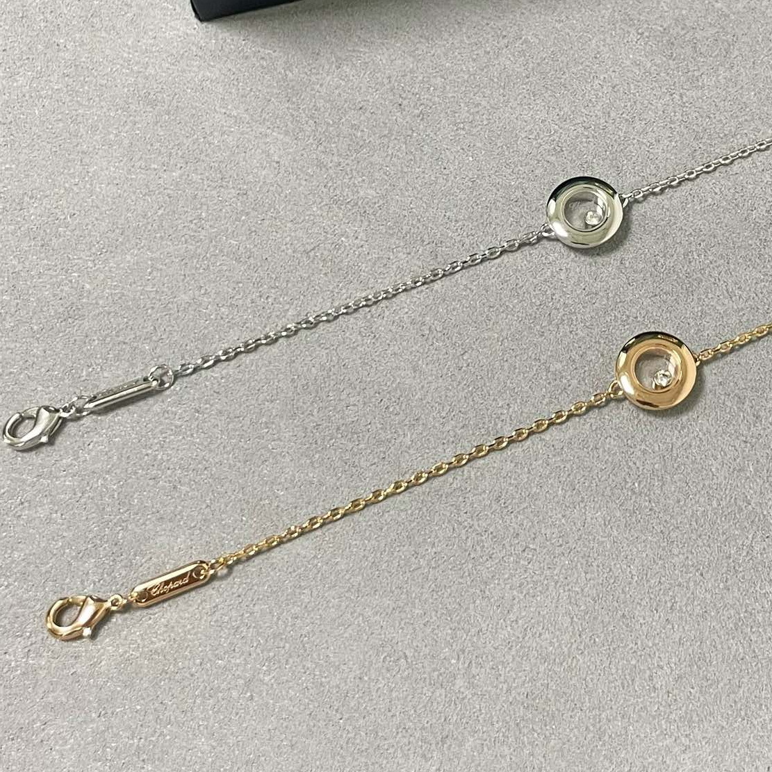 Designer bracelet 19CM Diamond top quality gold plated 18K Womens Waterproof never rust with box highest counter Advanced Materials classic style 023