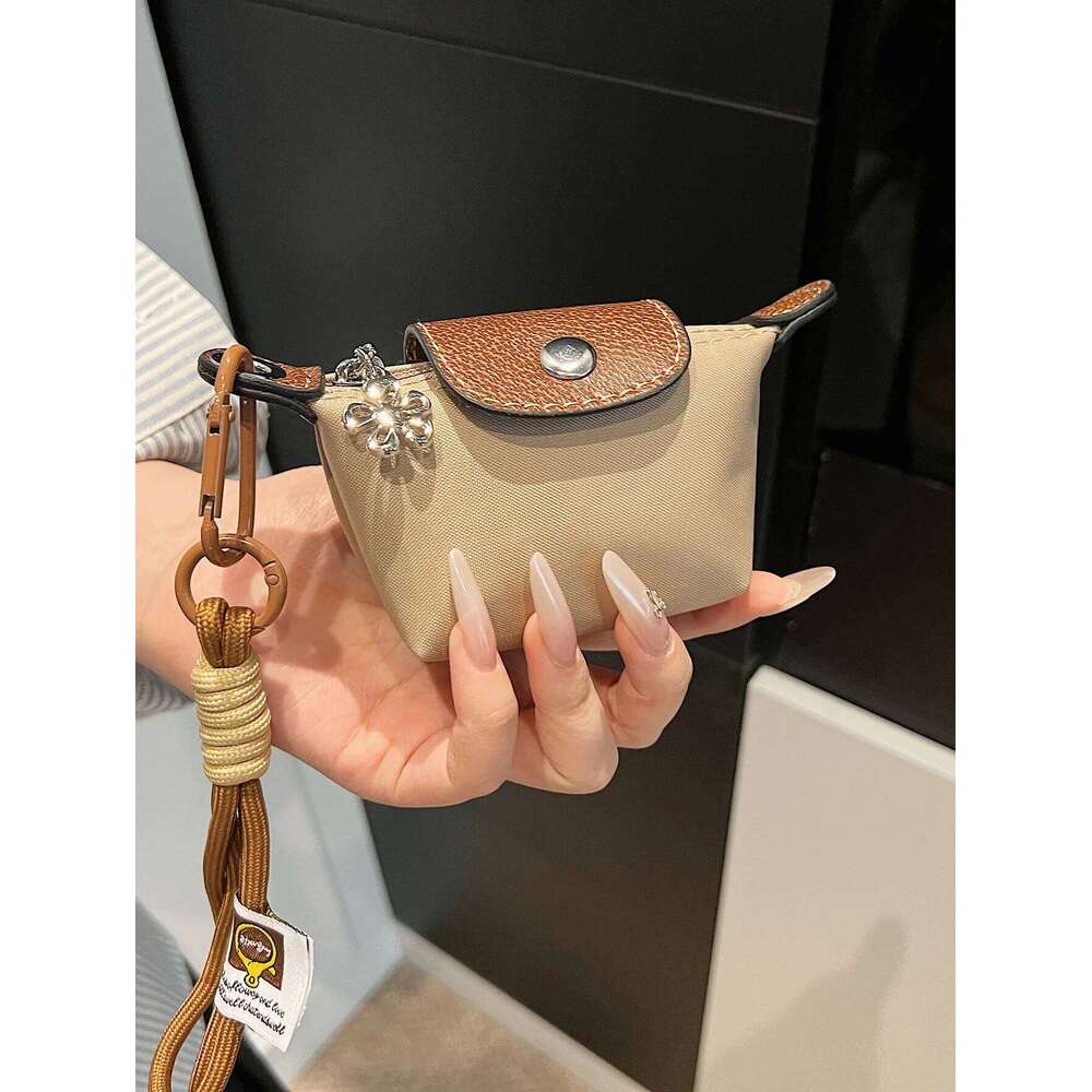 Hot Selling Exquisite Fashion Mini Handbag Wallet Simple Solid Color Ins Korean Style Storage Makeupbag Girl Women Birthday Gift C260304