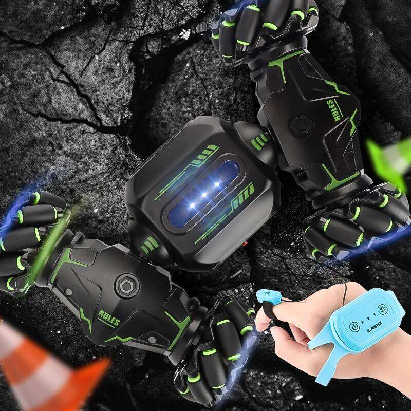 2.4G RC Toy Car Gesture Sensing Twisting Stunt Drift Climbing Remote Controlled Cars Toys For Children Boys A Birthday Present Z260303