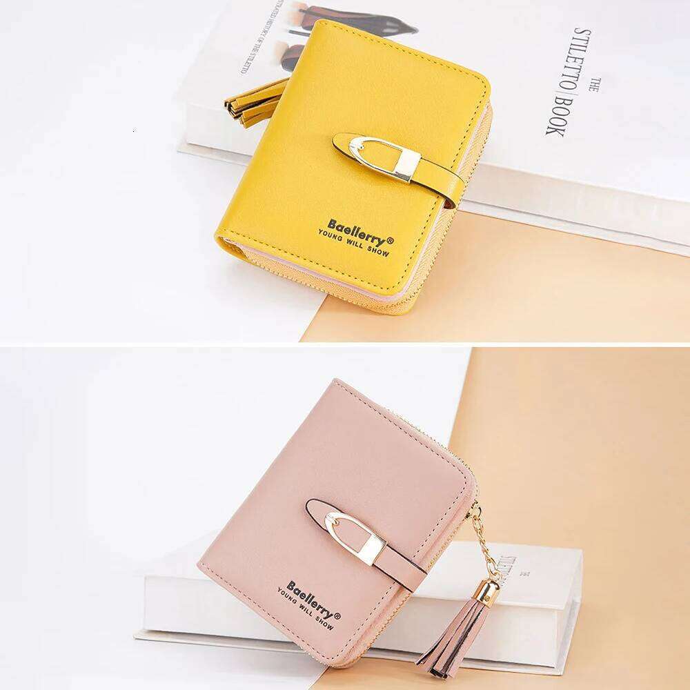 Print Design Vertical Wallet, Baellerry Ladies Zip Around Card Case with Multiple Pockets & wristlet C260304