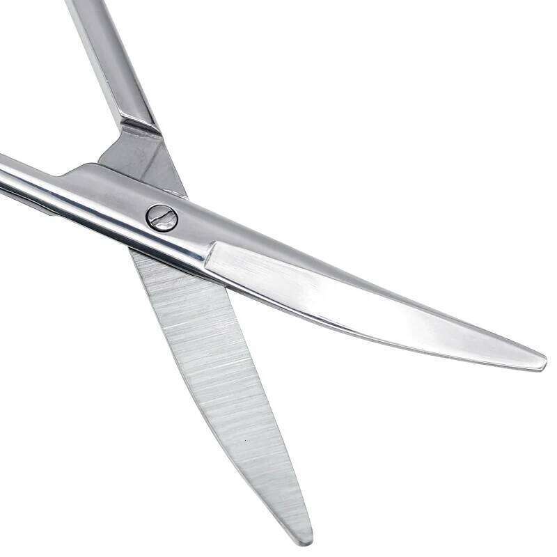 Dental Gauze Bandage Straight Curved Nursing Scissors Safe Blunt Tip Tissue Cutting H260303