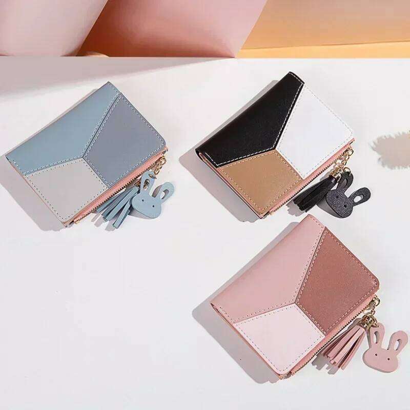 Fashion Women's Coin Purse Card Holder Small Ladies Mini Bag Clutch Cute Tassel Wallet C260304
