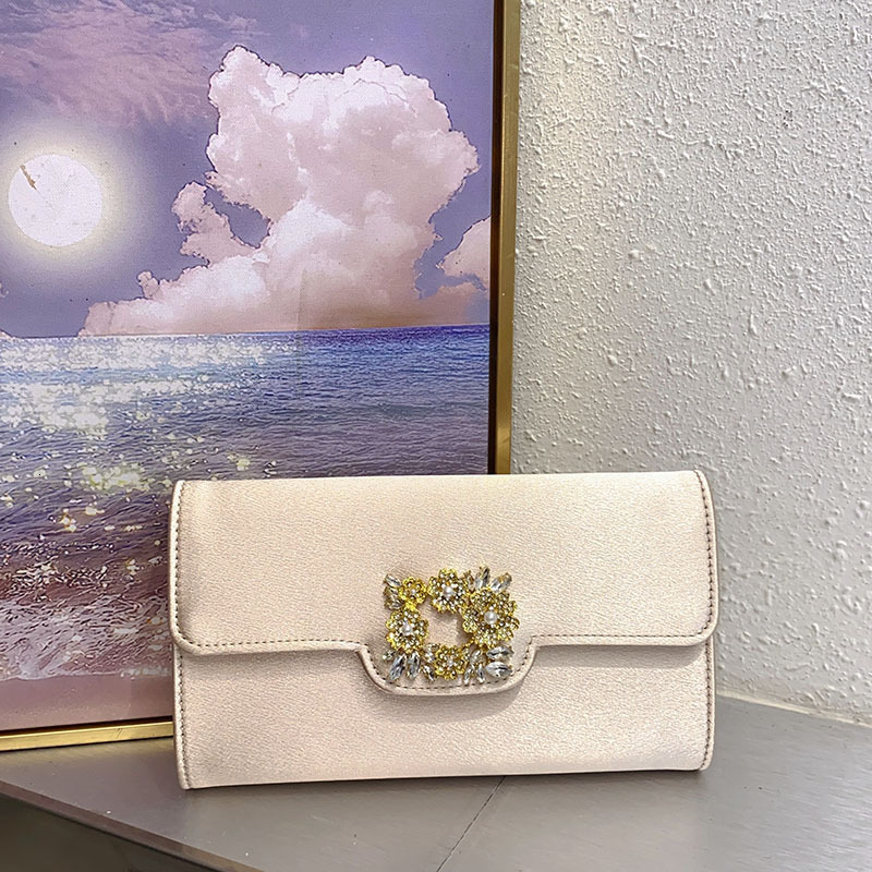 Fashion Satin Clutch Purse Women Handbag Glitter Diamond Evening Bag Wedding Party Banquet Bag Shoulder Bag 251107