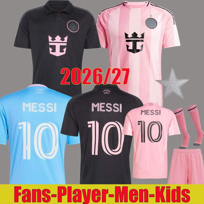 2026 27 Inters Soccer Jerseys CF Matuidi CAMPANA Miamis YEDLIN HIGUAIN Player Fans version football retro men kids shirt Special kits