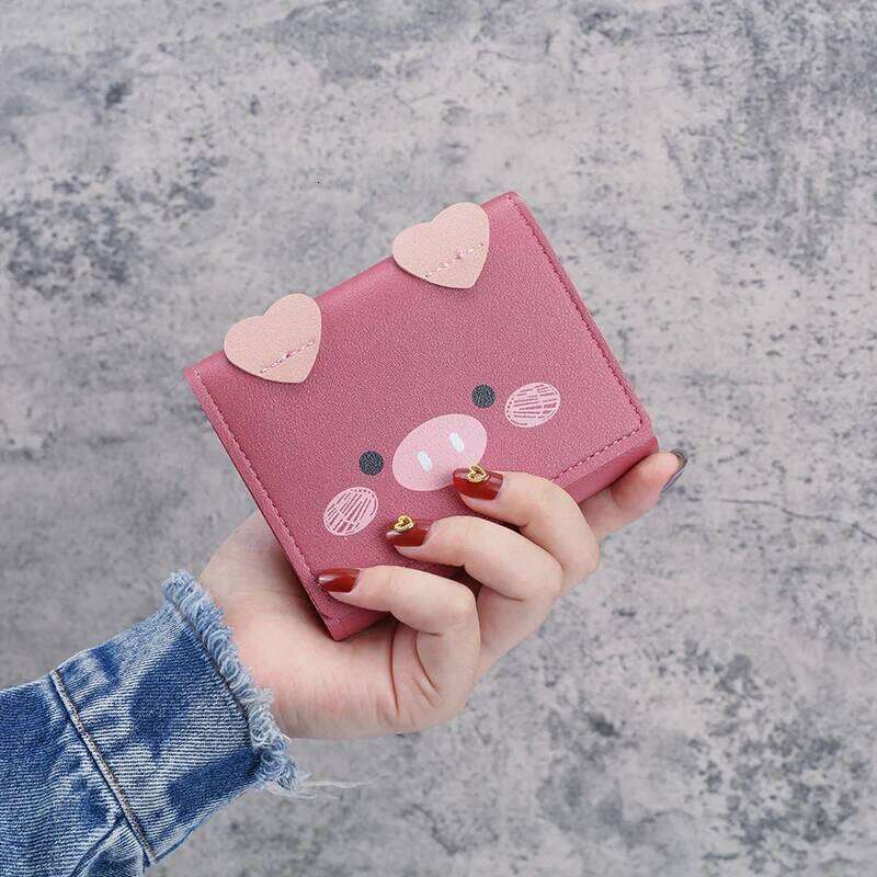 short female cartoon cute student Korean version of multi-card ladies wallet C260304