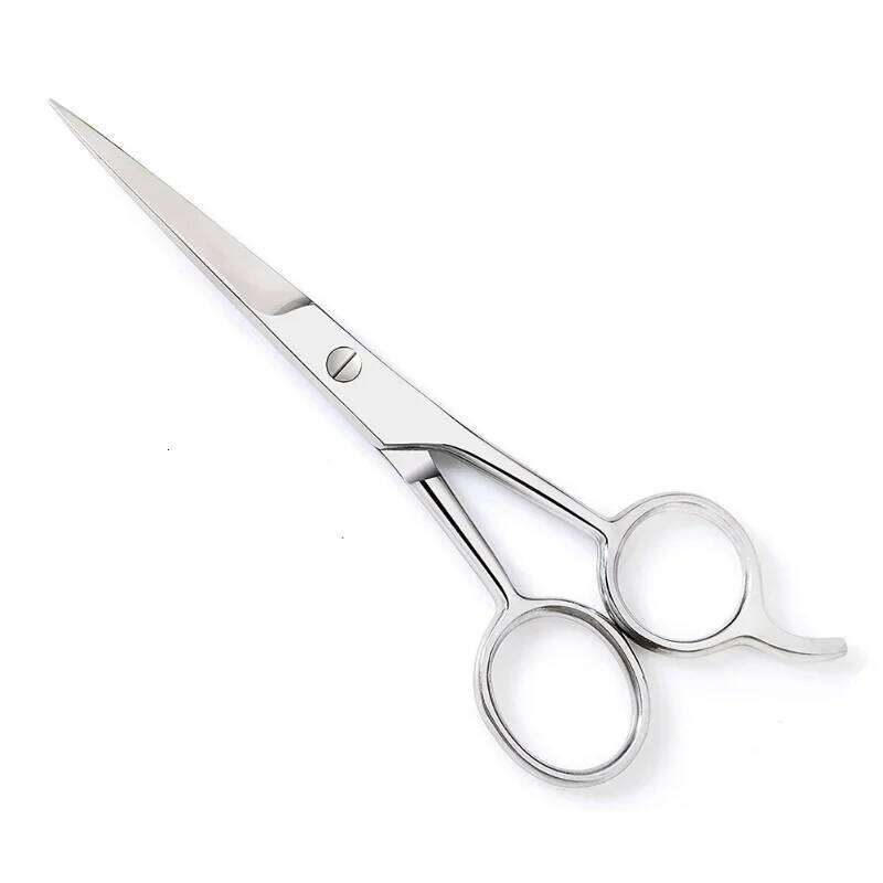 Stainless Steel Facial Hair Shears Cutting Mustache Eyebrow Trimming Salon Razor Edge Barber Beard Scissors H260303
