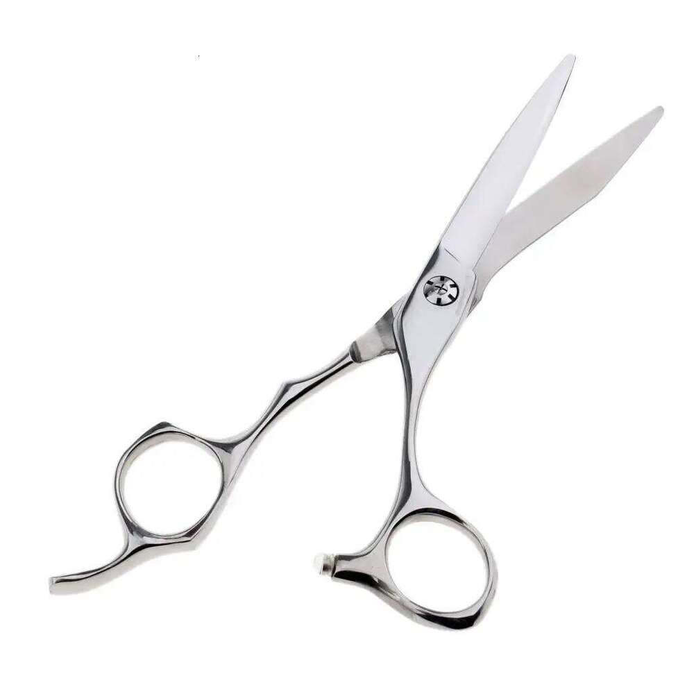 Ergonomic Hair Cutting Scissors Professional Shears Silver Hairdressing Accessories for Salon and Home Use H260303