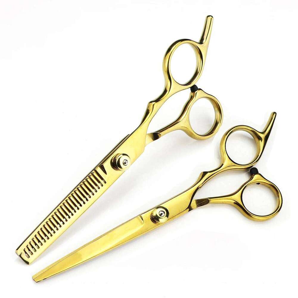 Hairdressing Japan Stainless Colorful Hair Cutting Thinning Shears Barber Scissors Haircut Set Dropshipping H260303