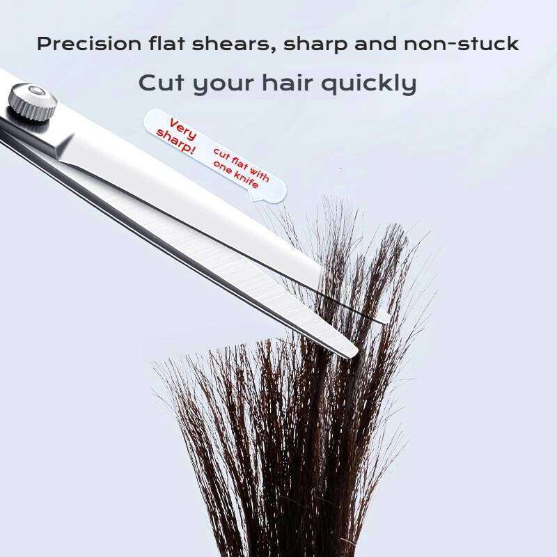 Stainless Steel Scissors Hair Cutting Shears Ergonomic Design Salon Professional Stylist Beginner Barber H260303