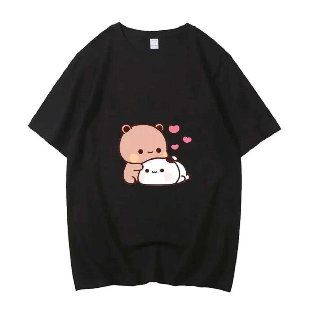 Bubu Dudu High Quality EU Size T Shirt Funny Anime Men Top Graphic Comic Manga Unisex Summer Clothes 80024 H260304