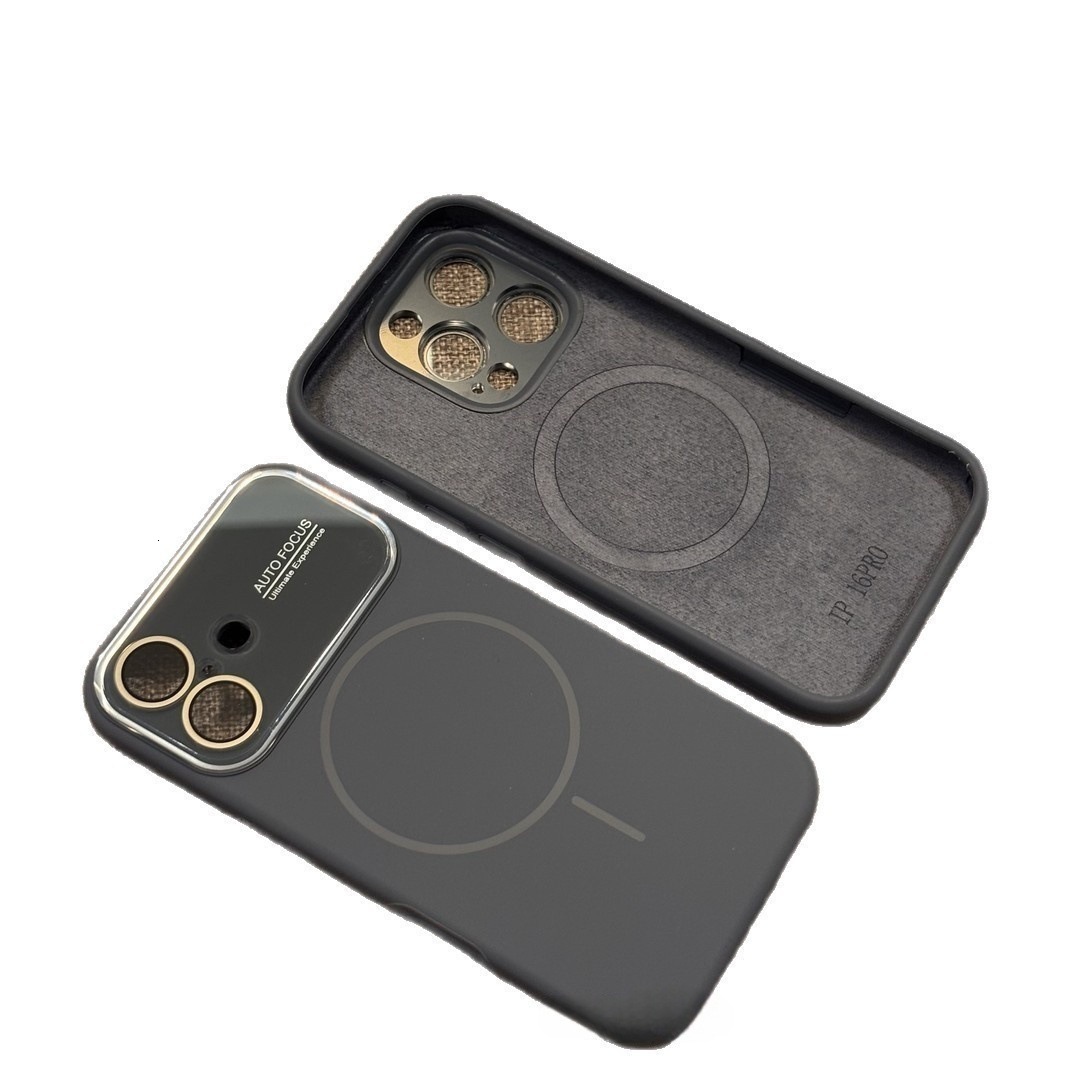Compatible with iPhone Pro Max Phone Case Instantly Transforms into 16 Large Window Liquid Silicone Apple 17 Magnetic Protective Cover