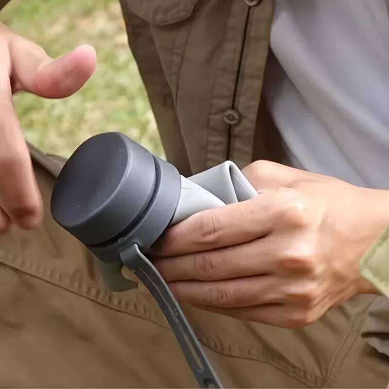 1-4pcs Silicone Bottles High Temperature Resistant Portable Creative Travel Folding Water Cup Camp Fitness Sports Kettle S260303