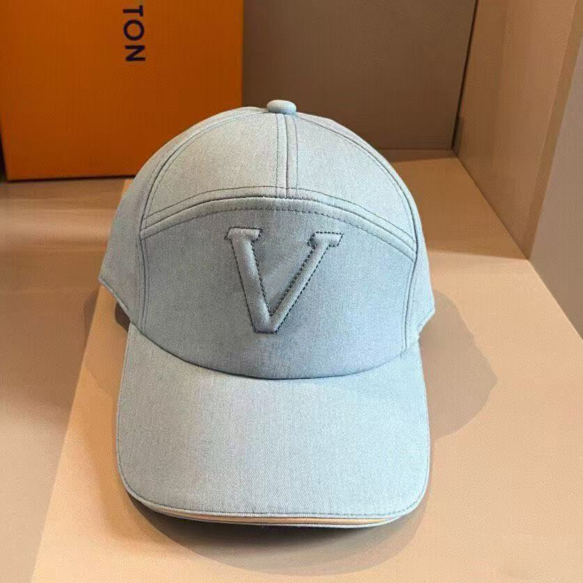 designer caps for men ball caps Denim Baseball Cap For Women Outdoor Ladies Men Autumn Fasion Casual Streetwear Hat Sunshade Hats Multiple Colors