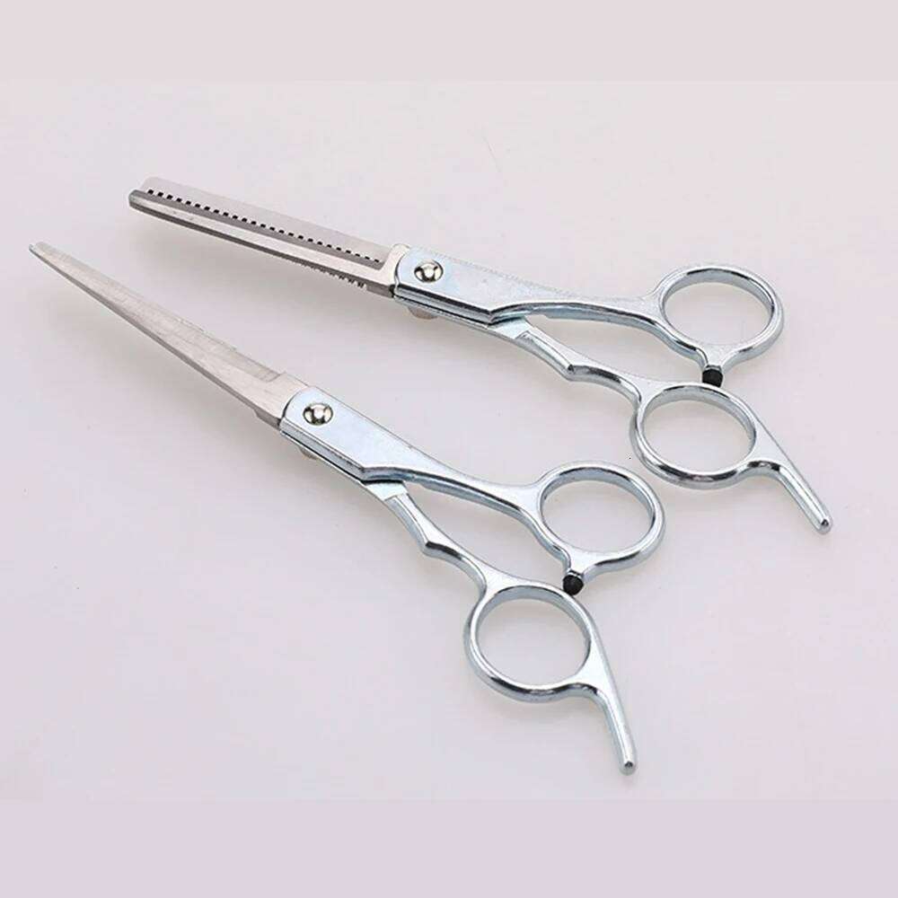 1pc/ Styling tools cutting stainless steel Hair flat teeth Broken hair bangs scissors H260303