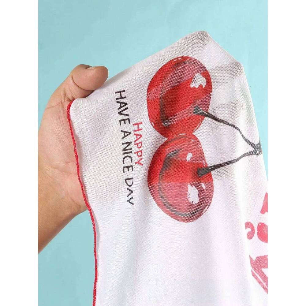 2026 New Printed Top Mesh Blouse Split Sexy Three-Piece Bikini Swimsuit Women Y260303