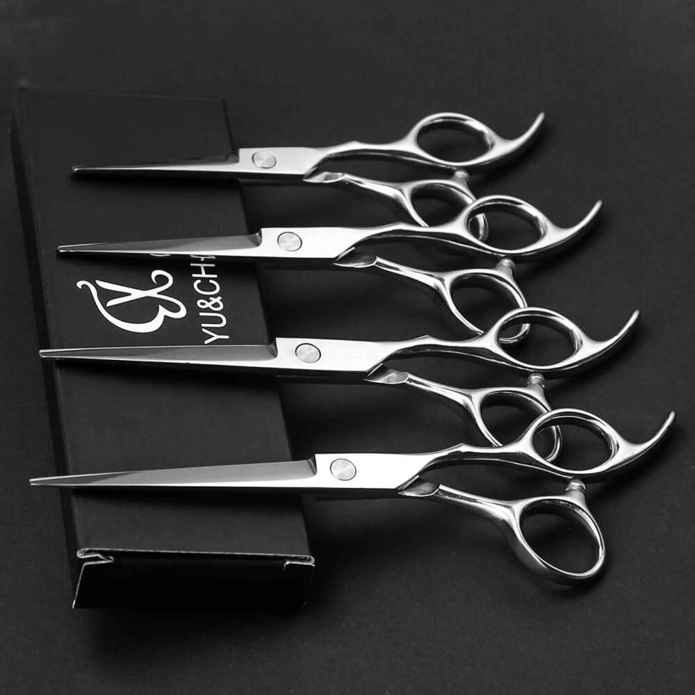 Professional Hairdressing Scissors - Sharp, Texturizing Shears for All Hair Types,, Right-Hand Cutting Scissorsed, Scent-Free H260303