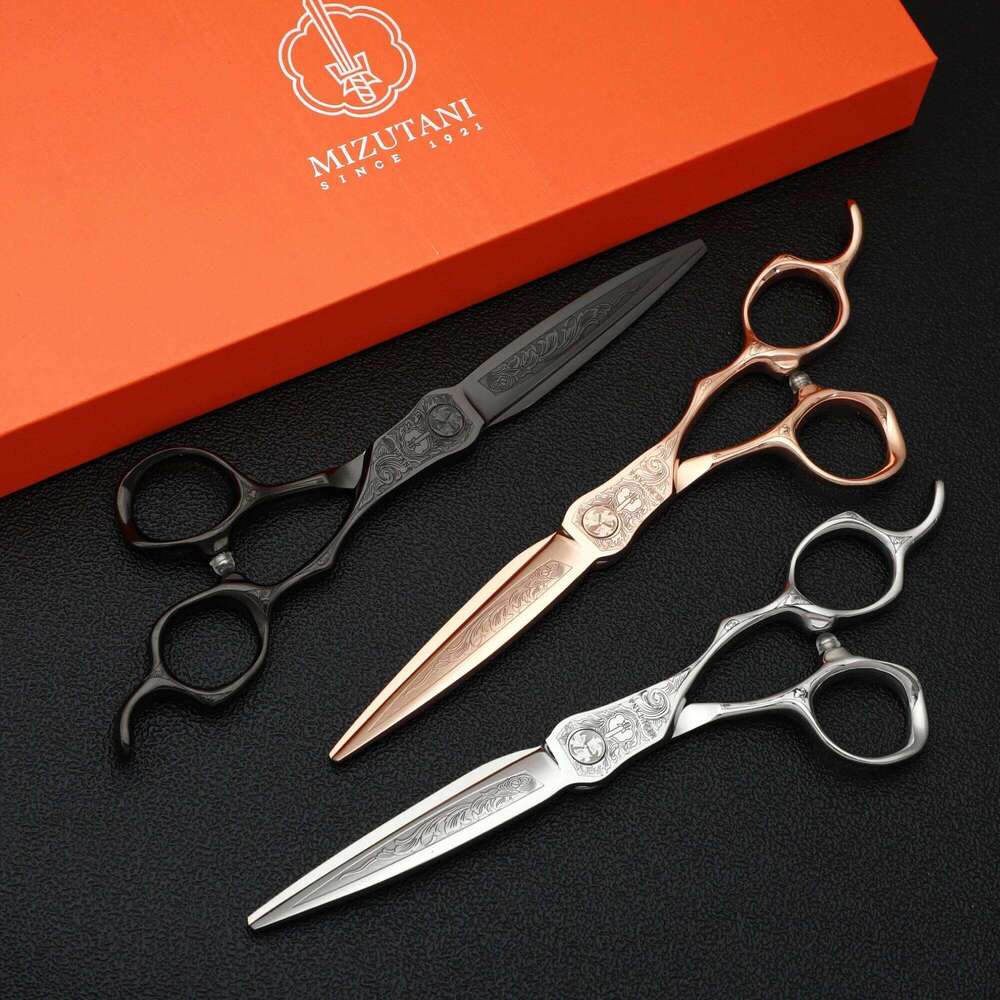 6.0-6.5 inch Japan VG10 steel Profession hairdresser scissors Barbershop tools Hair cutting machines H260303