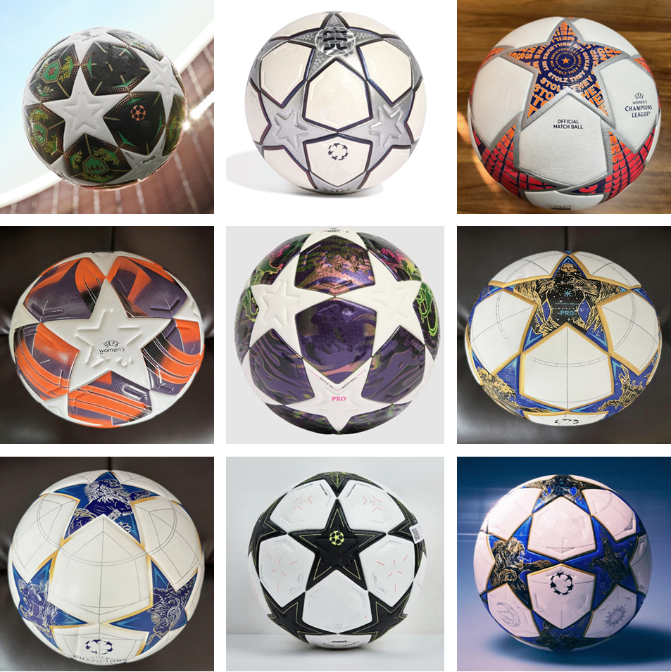 2025 2026 Top quality Soccer ball 25 26 League Euros Final KYIV PU size 5 balls champion granules slip-resistant football