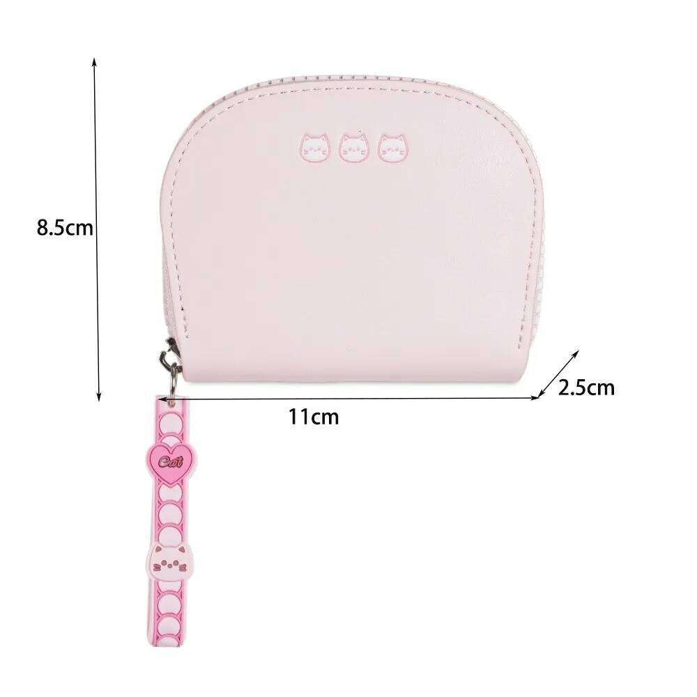 New Zipper Purse Cute Bear Portable Credit Card Holder Coin Pouch Gift C260304