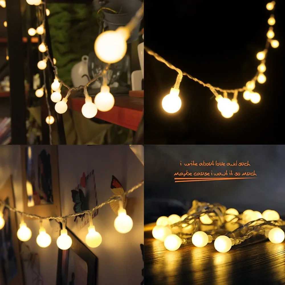 10M 100 LEDs 110V 220V IP44 Outdoor Multicolor LED String Lights Christmas Lights Holiday Wedding party decoration Luces LED H260304