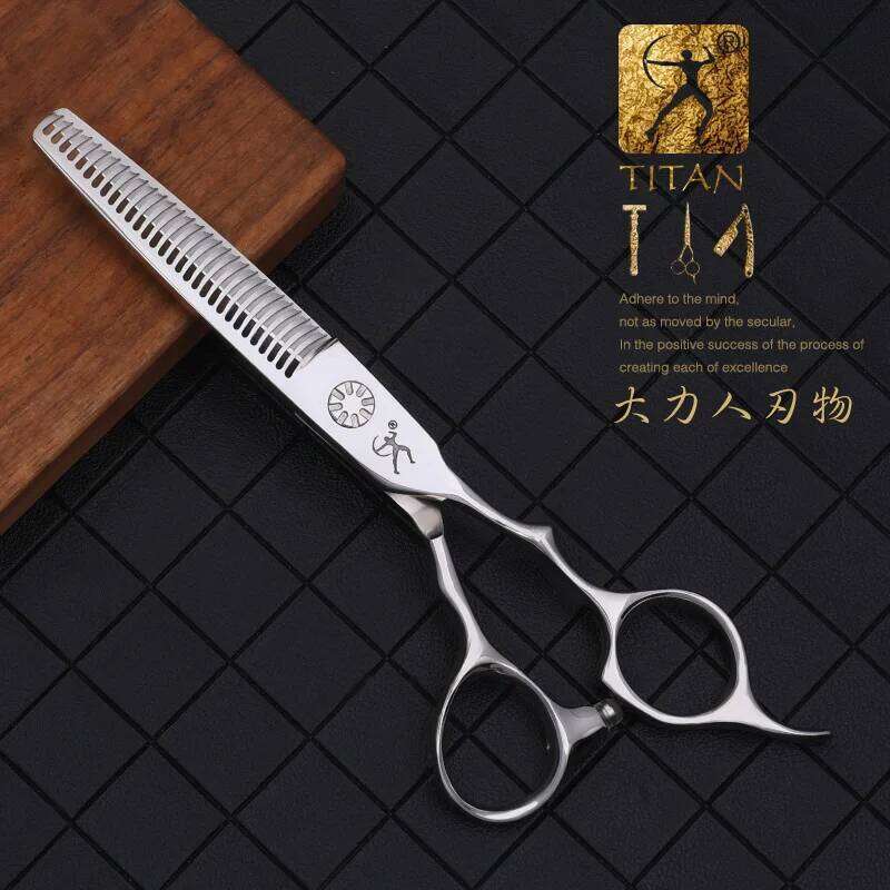 Titan hair thinning scissors with beard ball screw VG10 STEEL H260303