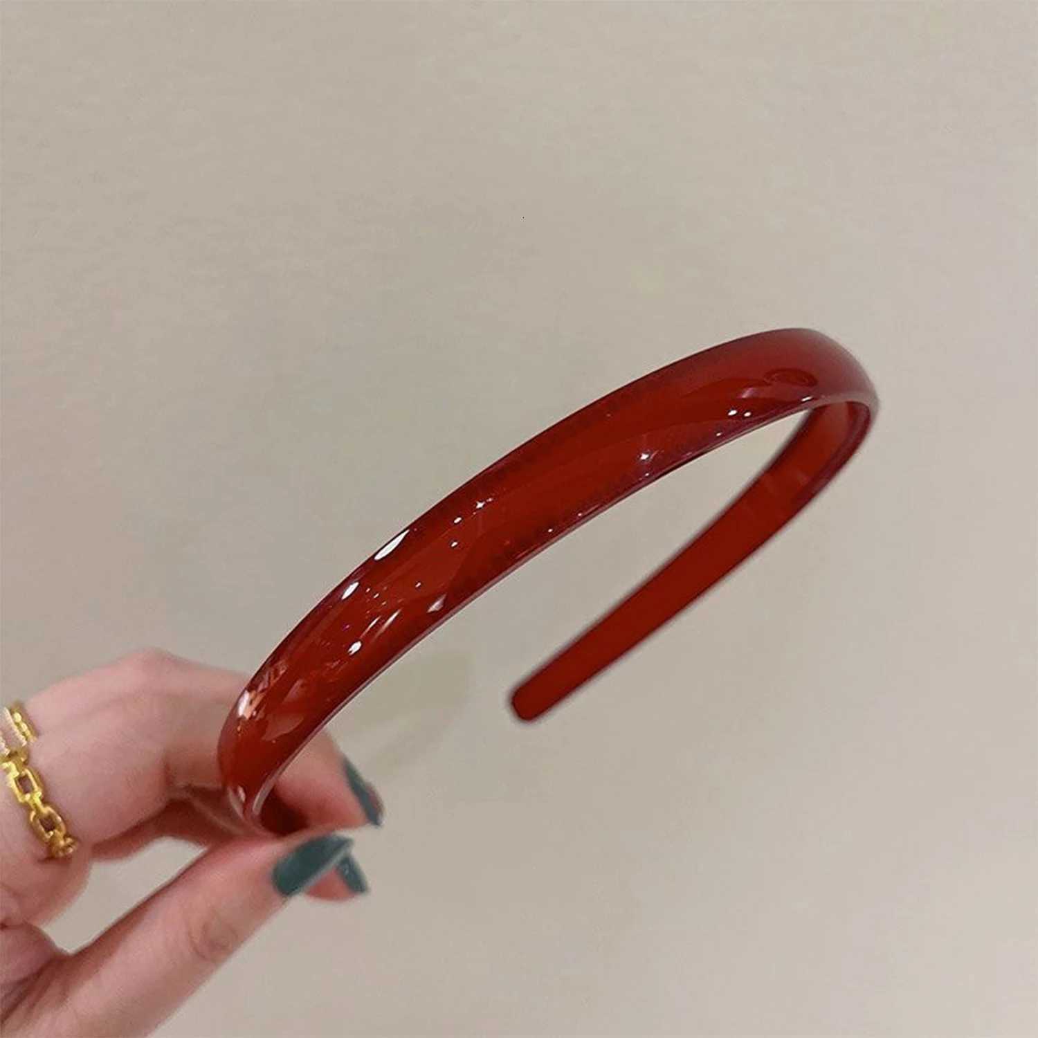 2Pcs Retro Red Black Headband For Woman Fashion Temperament Hair Hoop Wash Face Hair Band Female Party Hair Accessories Gifts H260304 - view 7