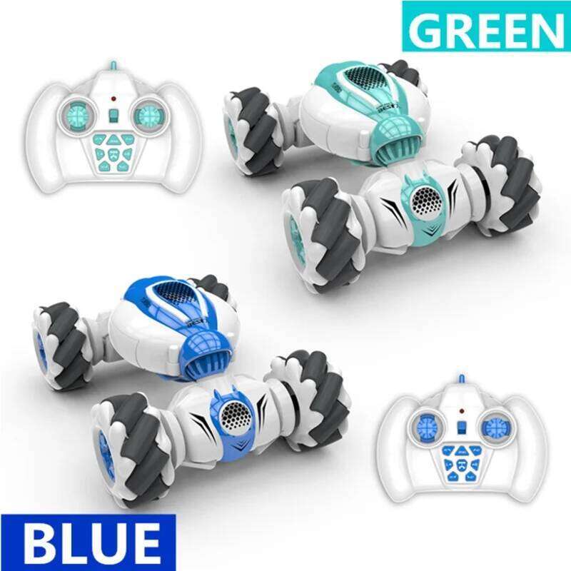 S-012 2.4GHz 4WD Mini Stunt Remote Control Watch Gesture Sensor Electric Toy RC Drift Car Rotation for Kids Gift Z260303