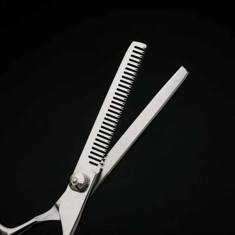 Stainless Steel Pet Dogs Gromming Scissors Shears Sharp Edge Animals Cat Hair Barber Cutting Tools 17.5cm H260303