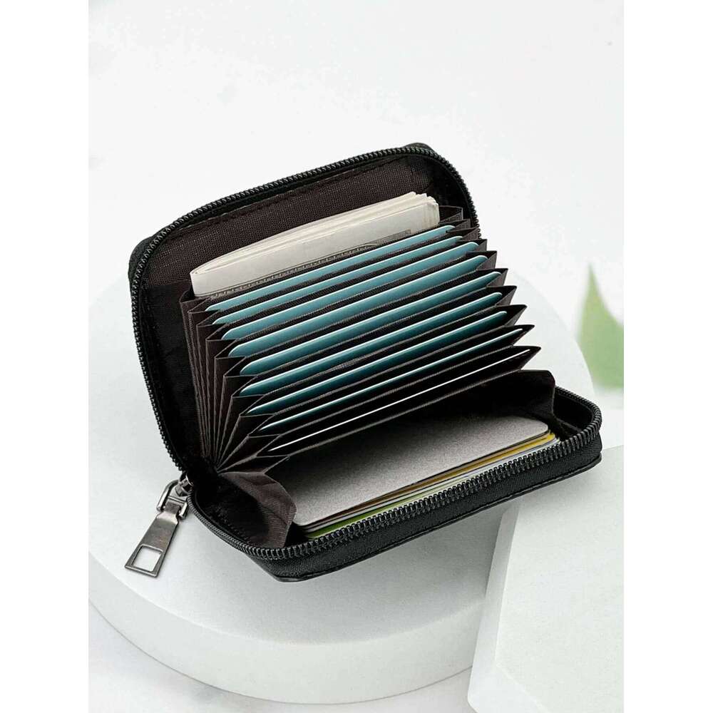 Men's Business Multi-Card Wallet Stylish, Simple Spacious Card Holder Credit, Debit & Cash - Perfect for Casual Use C260304