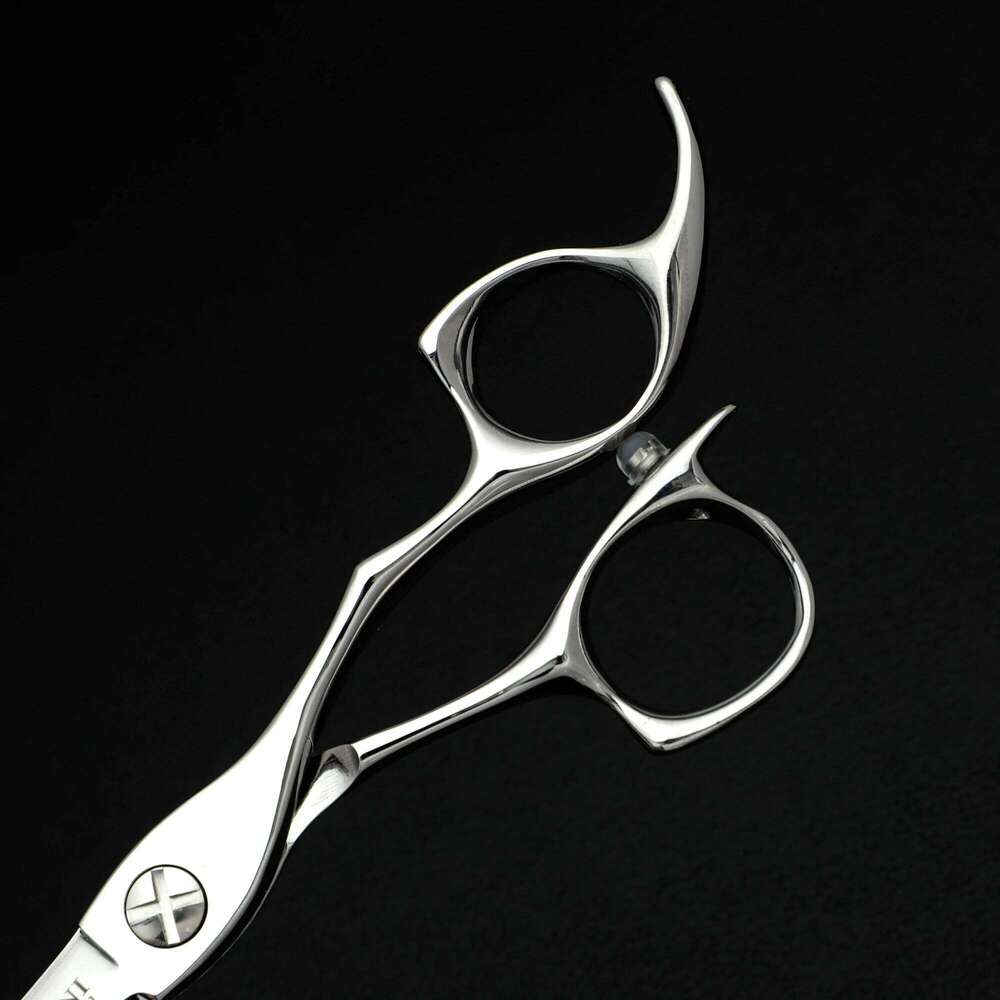 Professional laser wire Barber Scissors Thin hair scissors with reverse teeth Hairdressing Tools Accessories 440C 6-6.5-7inch H260303