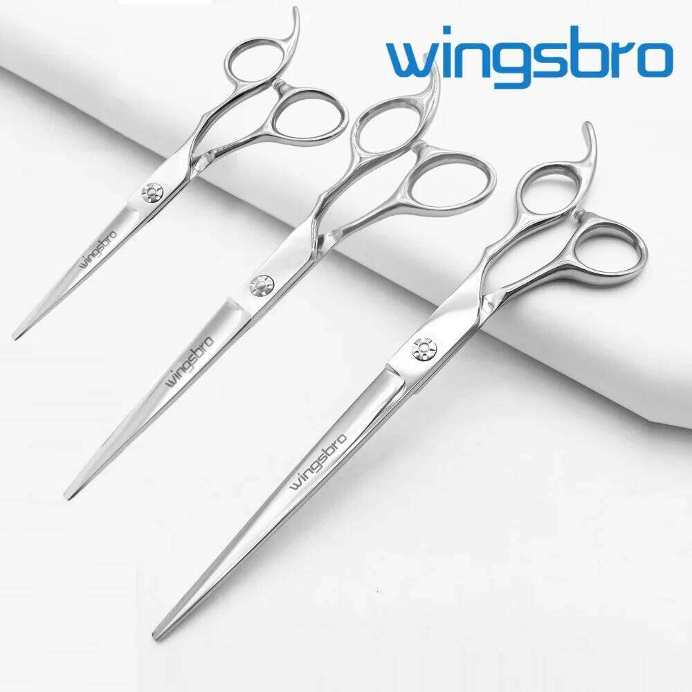 6.5" 7.5" 8.5" JP Stainless Hairdressing Cutting Hair Grooming Scissors Barber Shears H260303