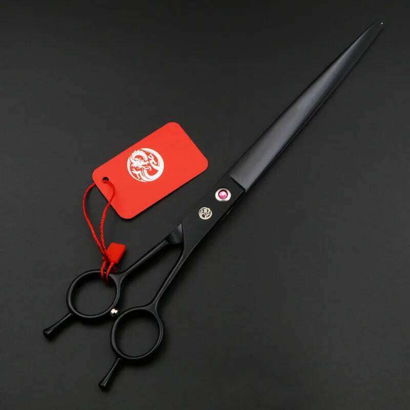 9 inch Excellent Straight Cutting Scissor Dog Grooming Scissors /Shear with Case/Black/Pink/Silver H260303