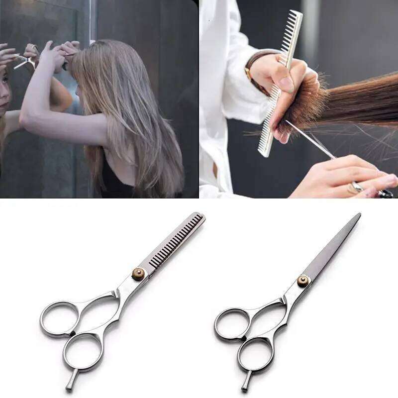 Barber Hairdressing Item Cutting Supplies Salon Flat Tooth Hair Styling Tools Small Scissor H260303