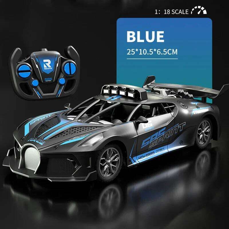 Rc 4Ch High-Speed Remote Control Drift Racing Car Electric Sportscar Toy Vehicle Model Toys for Boys Kids Birthday Gift Z260303