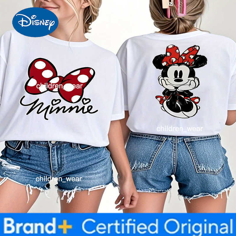 Disney NewModel Minnie T shirt Year round clothing personality Clothes Plus Size Unisex high quality Y2k Couples Classic soft H260304