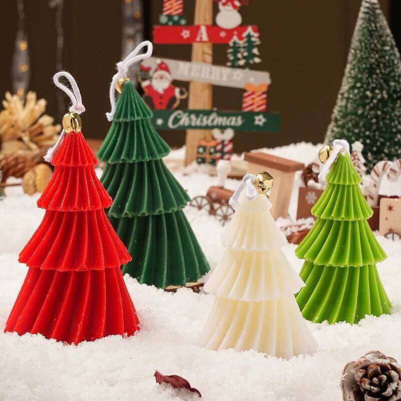 Fragrances, Gifts, Ornaments, Home Decoration, Desktop Trees, Mini Aromatherapy Christmas Candles W260304