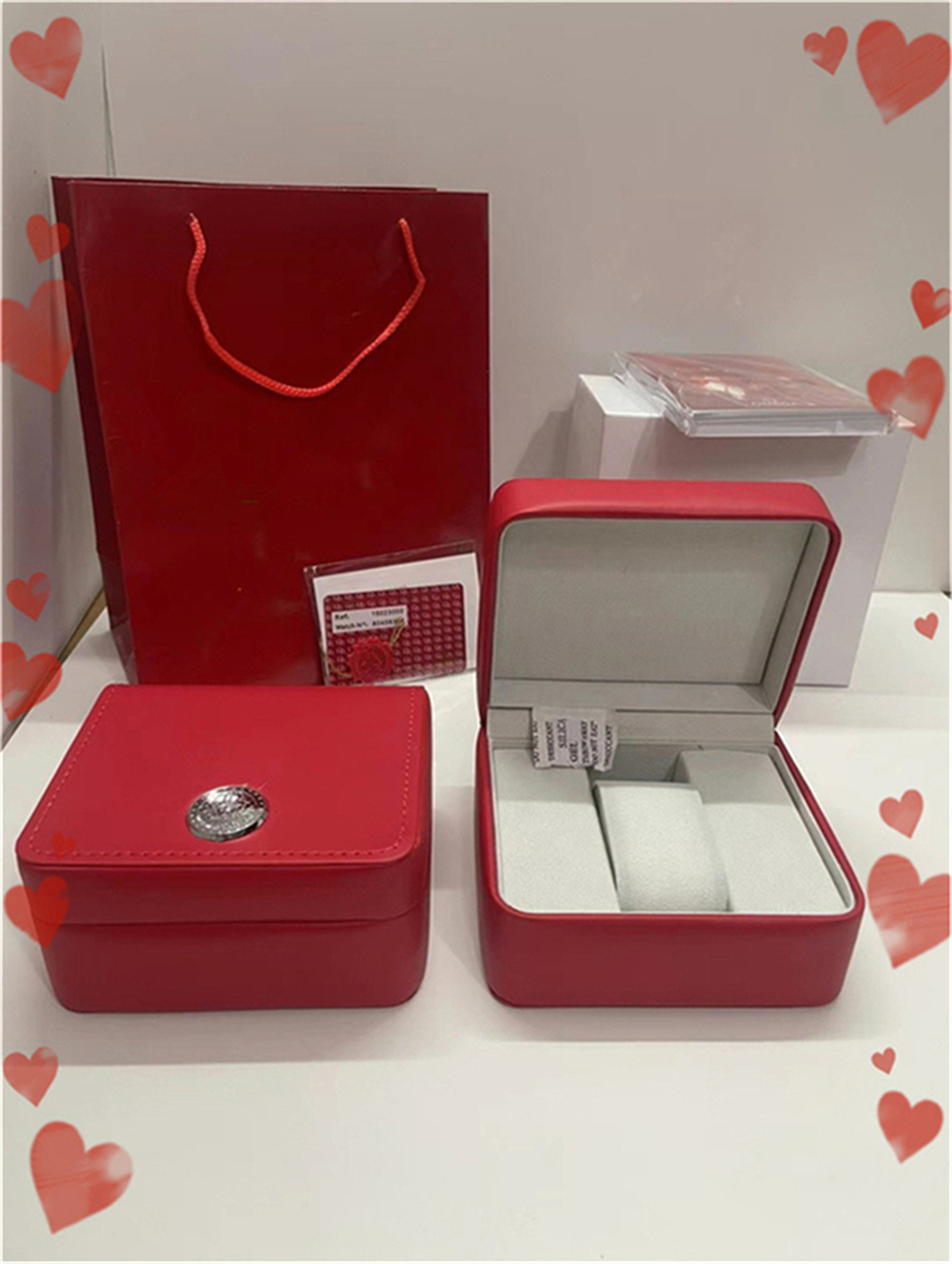 Top Quality Boxes OMEGAity watch Original Box Accessories wholesale montre Watches Booklet Card Tags and Papers In English Swiss Watches Boxes Many are the box #855